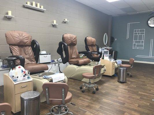 Pedicure chairs