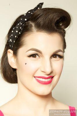 Pin up makeup by Midori