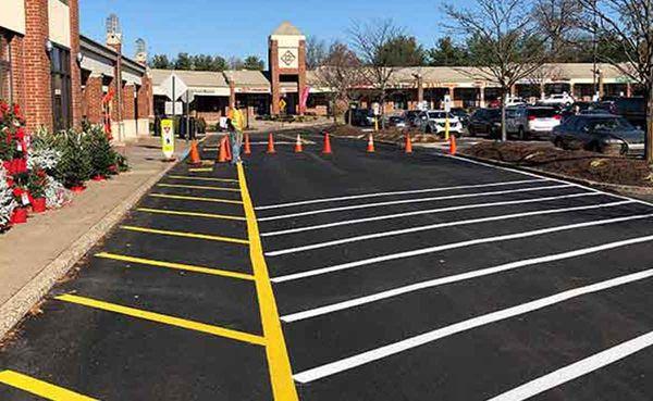 Asphalt Repair, Parking Lot Maintenance, and Line Striping