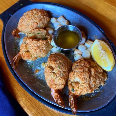 Baked stuffed shrimp