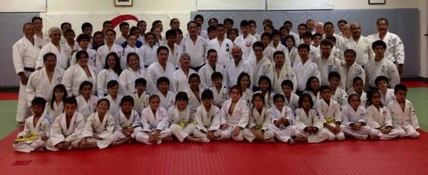 Taishi Co-hosts a goodwill clinic with our friends from Japan and with Norwalk Judo Club.