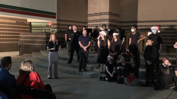 Performing Arts showcase during Magnet Night.