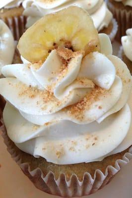 Banana Cream Pie Cupcake