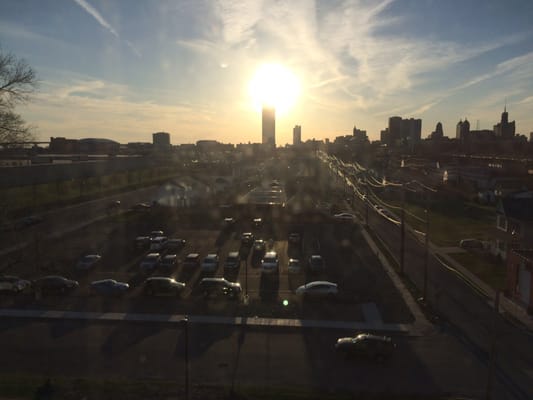 Buffalo sunset from 5th floor