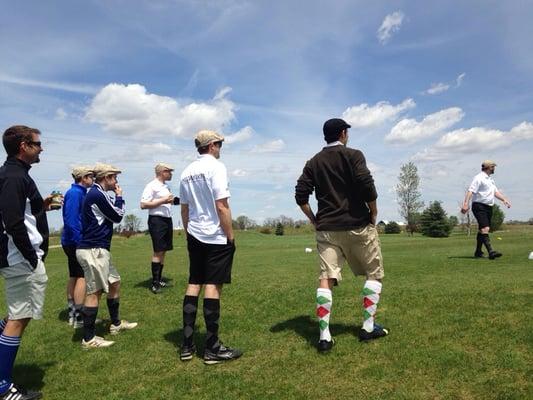 All new FOOTGOLF course