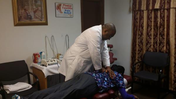 Dr. Uchenna Chira    Adjusting