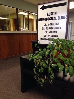 Lobby and front desk