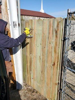 During Gate Repair