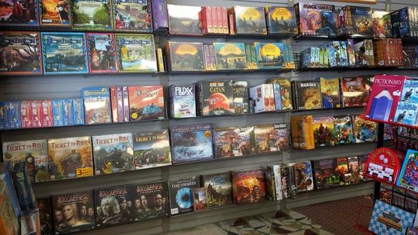 Variety of board games from Fantasy Flight Games, Mayfair Games, Zman and much more.