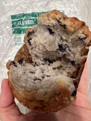 Blueberry muffin