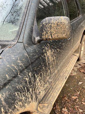 A good day at Prentice Cooper involves mud.