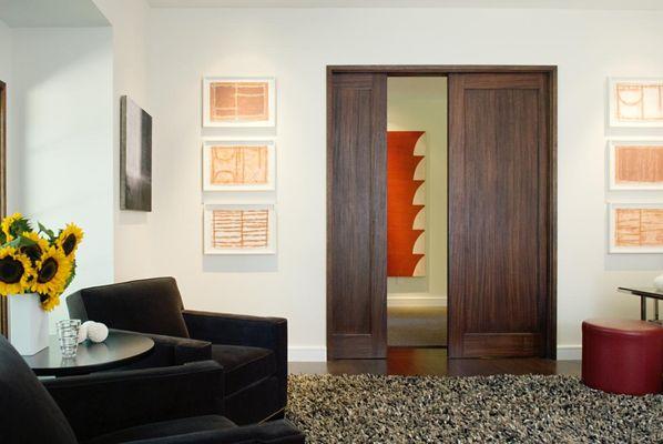 Double pocket doors