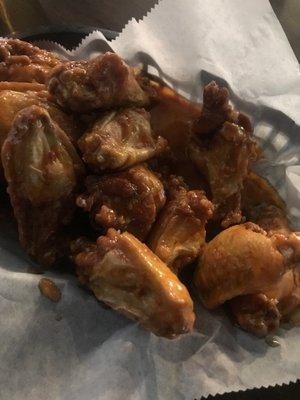 Garlic hot wings