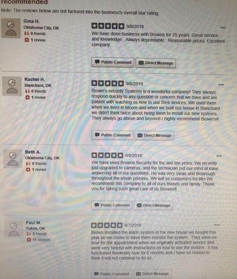 To see the actual 5 star reviews that Yelp has censored, please scroll down from the main reviews and click on "not currently recommended"