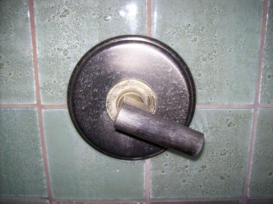 Shower Knob replacement by Welch's Plumbing