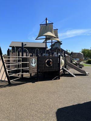 Two large, high quality and new play structures!