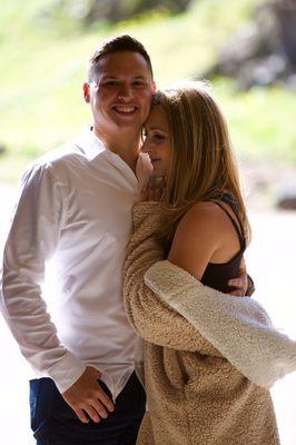 Engagement at Fort Point, San Francisco. Sheilaokeefephotography.com