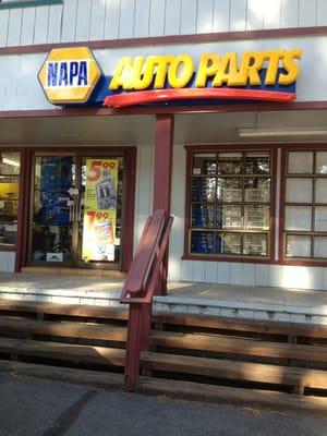 Napa Auto Parts near Post Office and Village Market