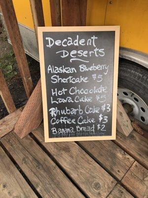 Desserts