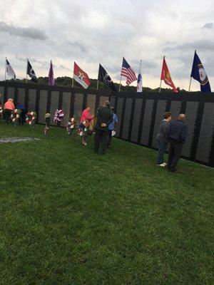 Traveling Vietnam War Wall