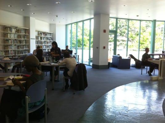 2nd floor quiet study area