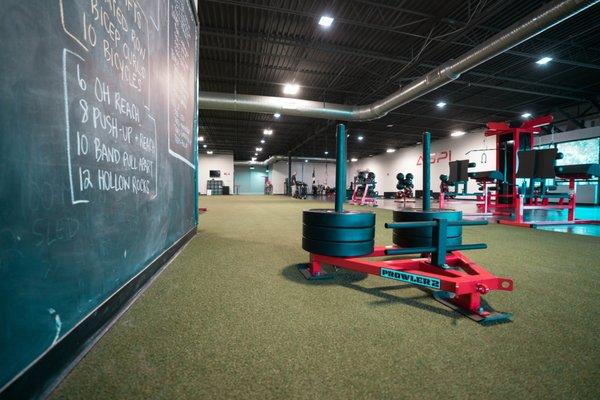 A training floor that offers the top rated equipment along with a team of the #1 coaches in Tampa.