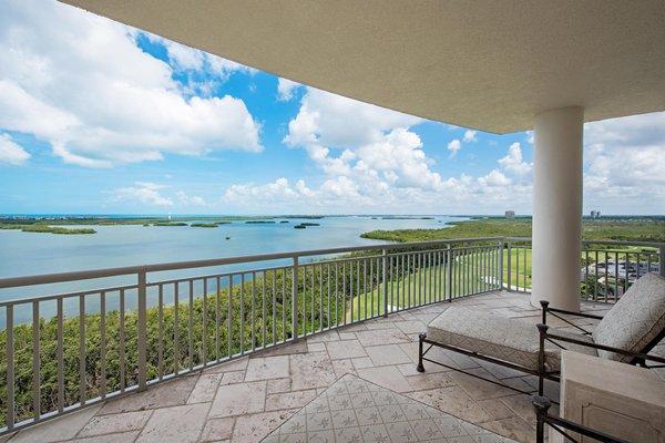 View from Bonita Bay luxury condo