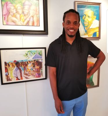 The artist Fahiyn Williams. His website is customartbyfahiyn@gmail.com