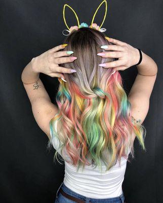 Fantasy hair