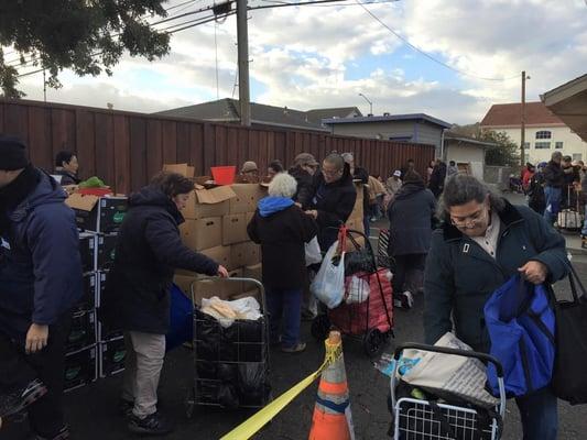 Abundant Harvest Food Distribution every first Saturday of the month at 7:30am.