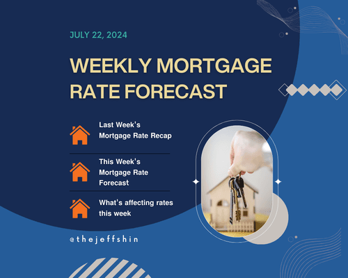 Mortgage rates rose slightly last week. This week, rates likely steady, driven by PCE inflation data and expected Fed rate cuts in September