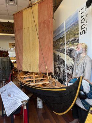 Snorri The Viking Ship. Reconstructed in 2022-2023