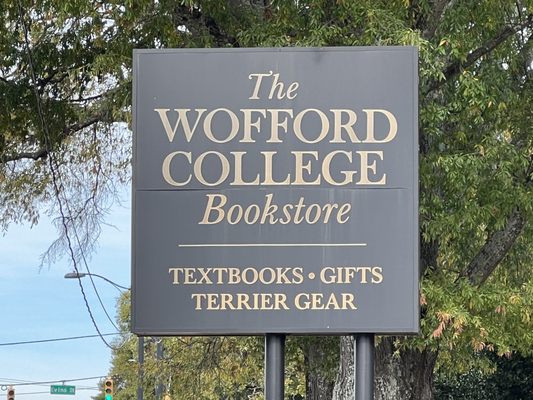 Wofford College Bookstore!