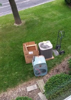 Replacing the old air conditioner