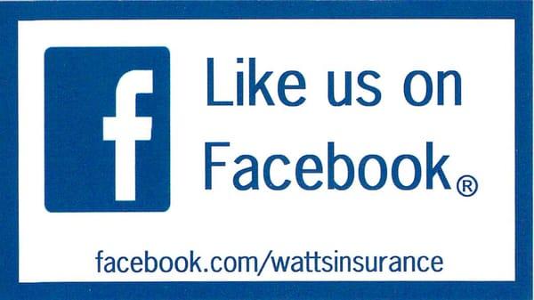 Like us on facebook