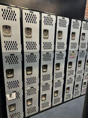 Lockers for your stuff