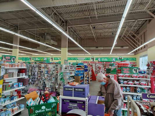 Grabbing my special floor soap & I see they're all decked out for Christmas. Bah humbug.