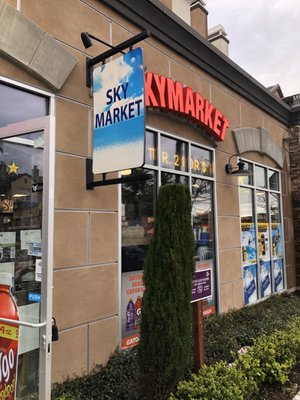 Our neighborhood market is stocked!