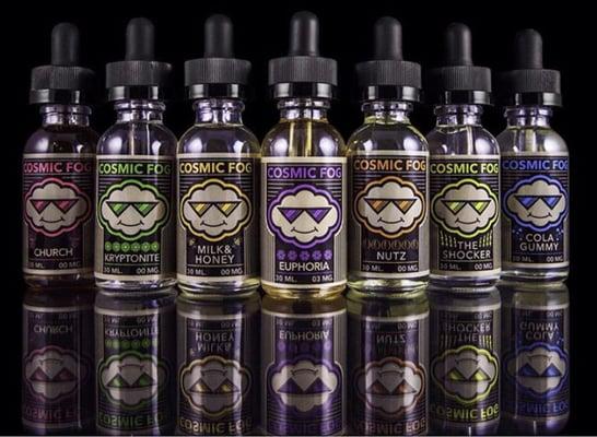 Cosmic Fog Premium E-Juice is NOW Available at Cosmic Vapor Lounge!