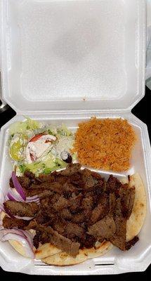 Open Face Gyro Platter $11.95