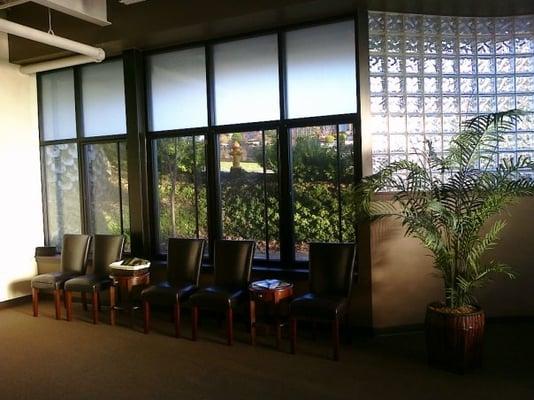 View of waiting area.