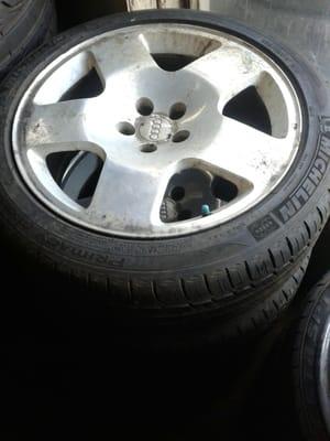 Commercial, passenger and light truck wheels and tires.