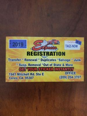 Express Registration