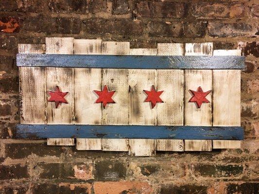 Chicago Flag!!  UrbanArtChicago.etsy.com