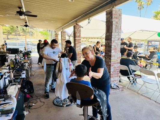 V.Garcia’s Barbershop & salon