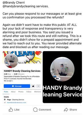 Handy Brandy Cleaning Services