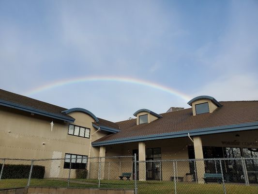 GODS RAINBOW over VBC