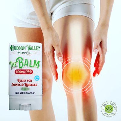 Muscle and joint pain relief balm formulated with CBD CBG & Arnica