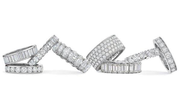 Eternity bands.