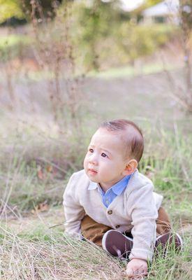 My son's fall picture